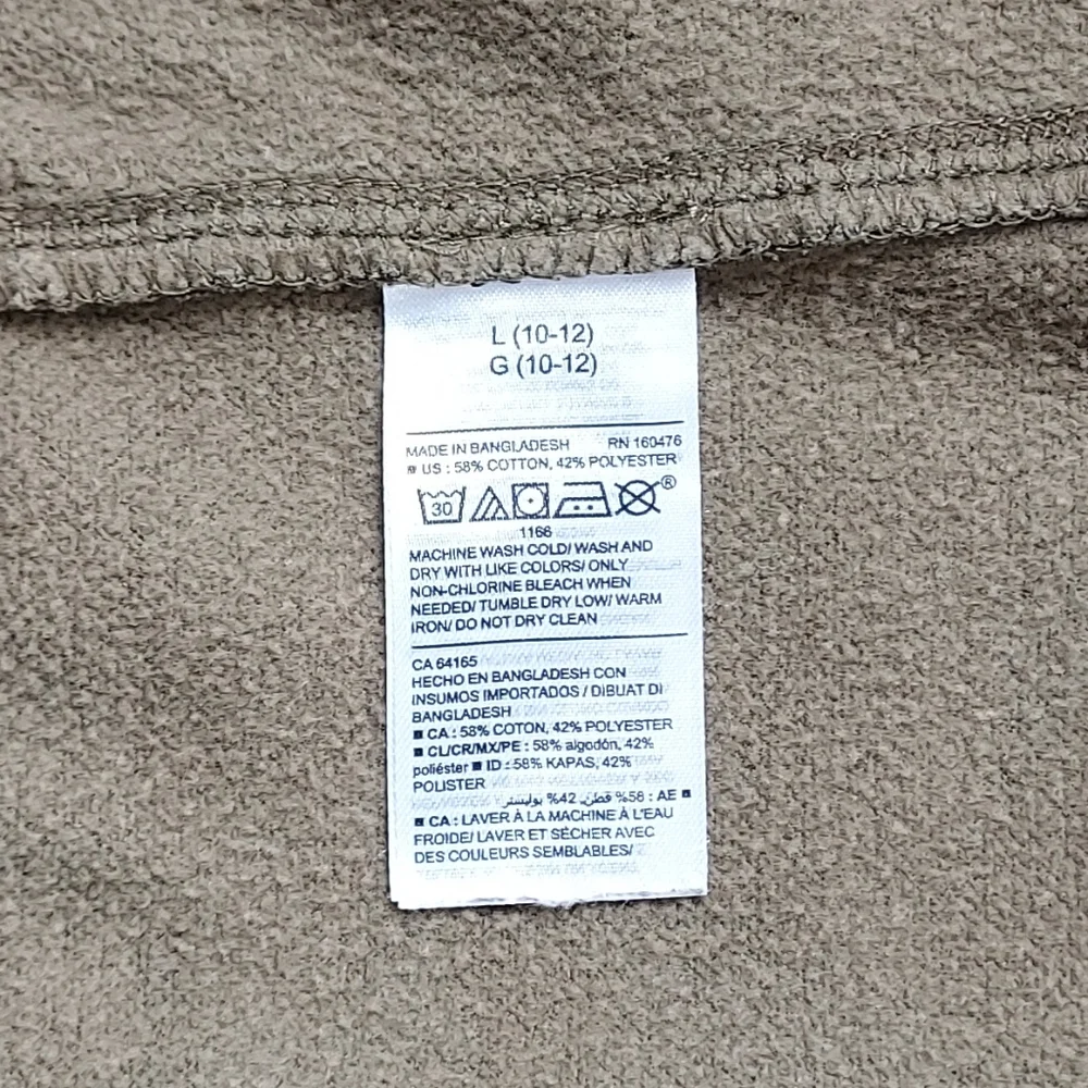 2 pair; Old Navy Camo (1) and Gray (1) Jogger Shorts for Boys, size 10-12 - Picture 13 of 13